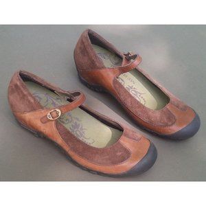 Merrell Mary Janes Saddle Mocs Shoes Size 8.5